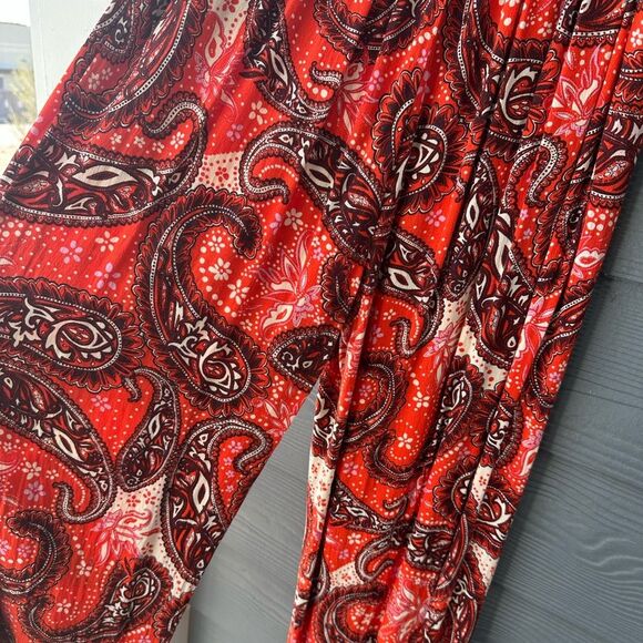 Free People Double Trouble Wide Leg Pants Size M - Picture 3 of 5